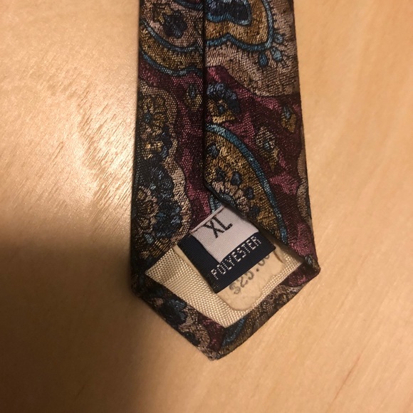 Polyester Tie. Made by Bellagio. - Picture 4 of 5